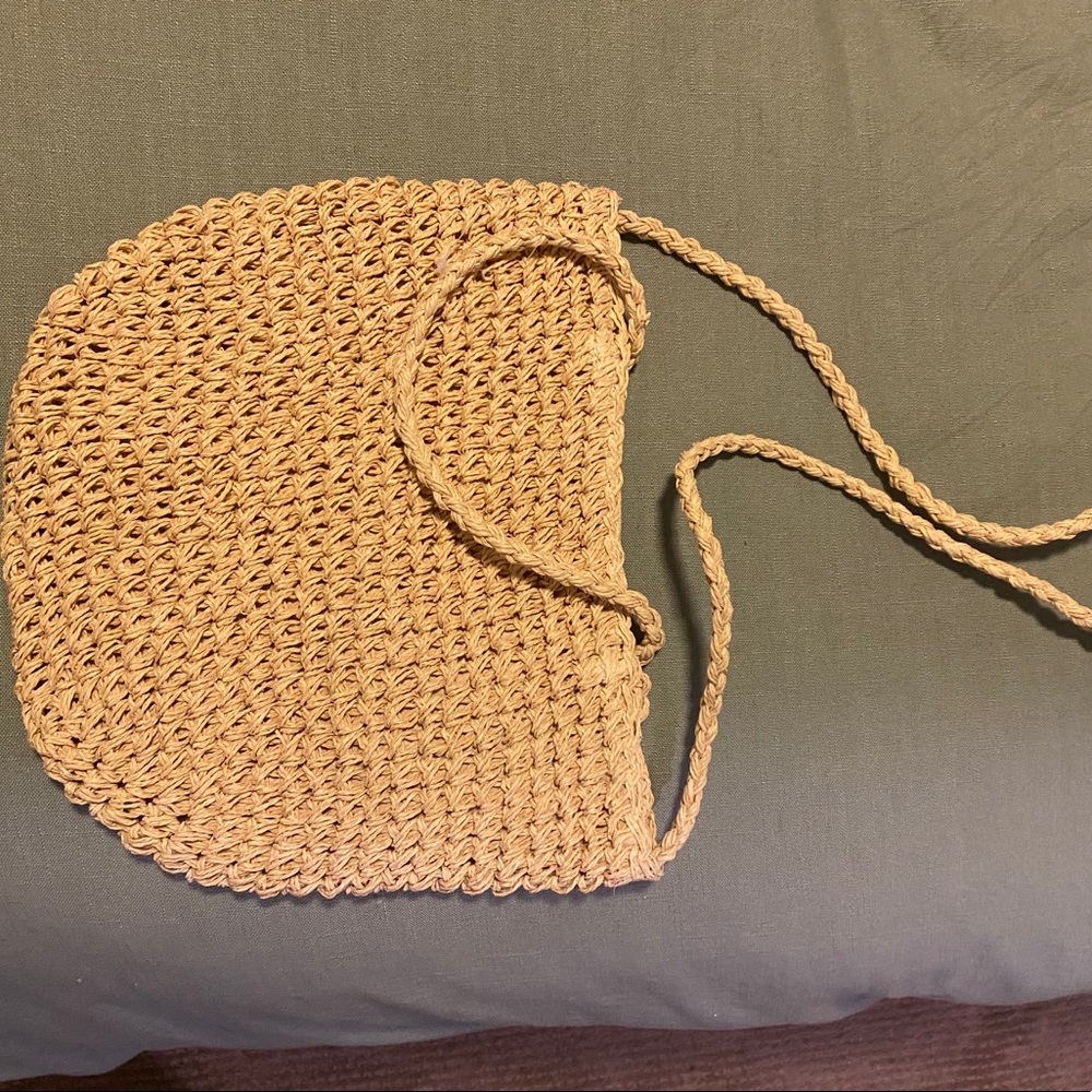 American Eagle Straw Bag